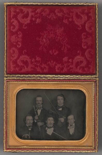 Unknown, [Portrait of Five Musicians]