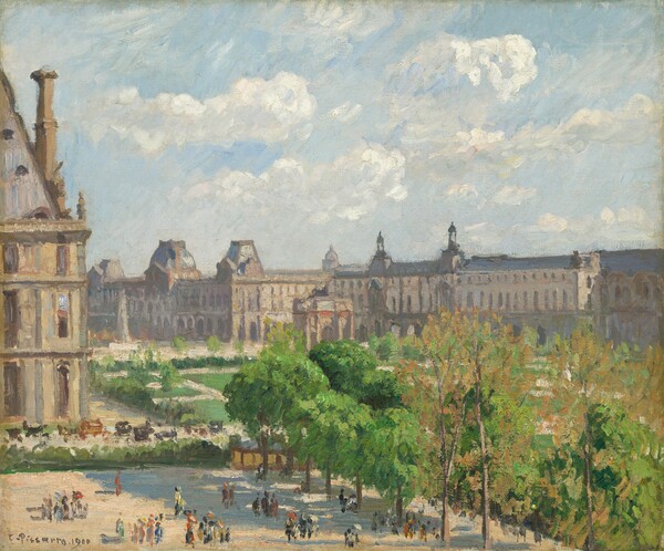 Camille Pissarro, Place du Carrousel, Paris