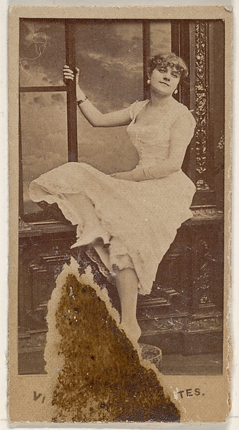 Allen & Ginter, From the Actors and Actresses series (N45, Type 1) for Virginia Brights Cigarettes