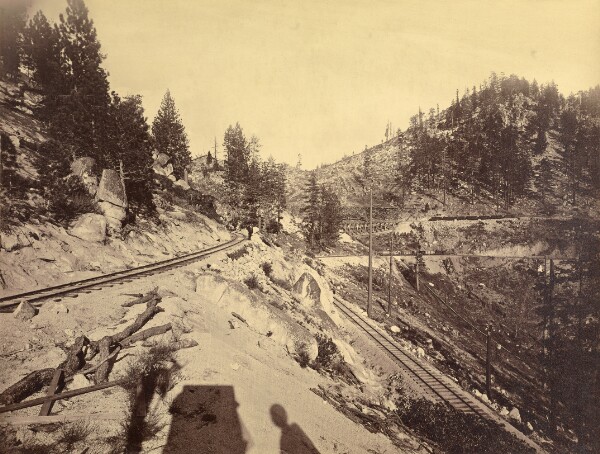 Carleton Watkins, View on Lake Tahoe