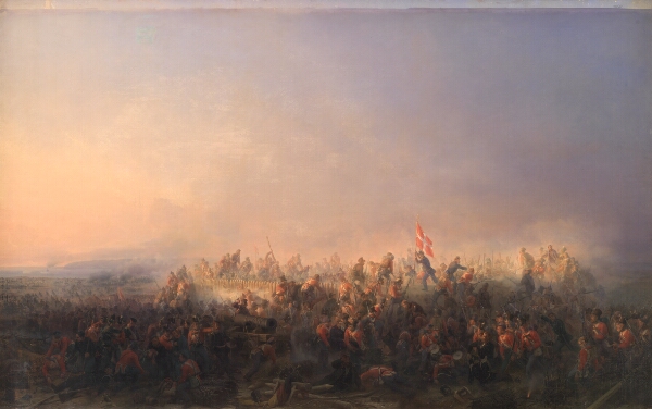 Niels Simonsen, Slaget ved Fredericia den 6. juli 1849