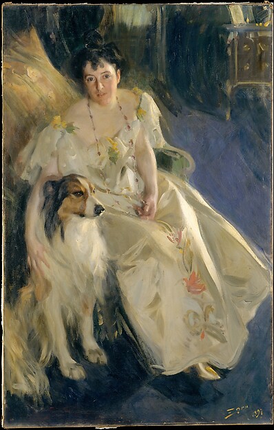 Anders Zorn, Mrs. Walter Rathbone Bacon (Virginia Purdy Barker, 1862–1919)