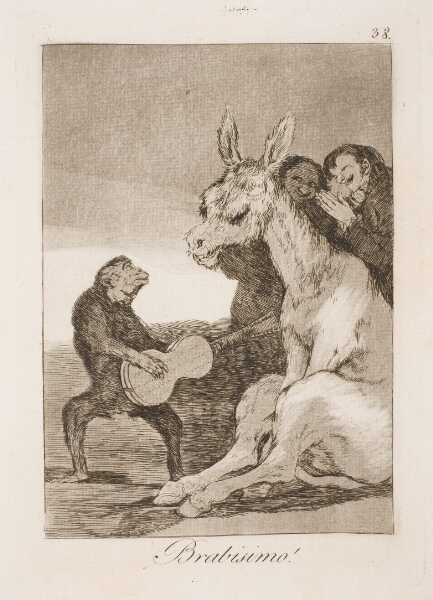 Francisco de Goya, Bravissimo (Karl IV og Godoy)