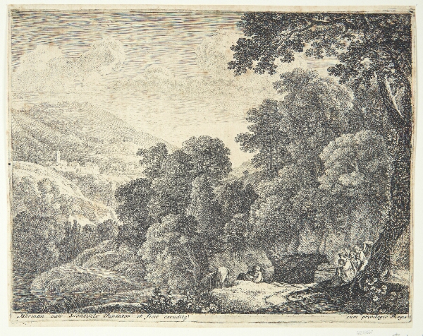 Herman van Swanevelt, Grotten
