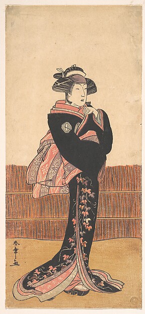 Katsukawa Shunshō, Kabuki Actor Azuma Tōzō III
