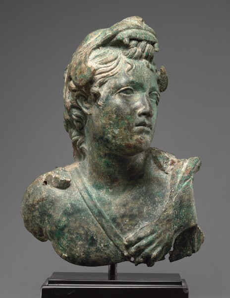 Unknown, Bust of a Boy with the Attributes of Herakles
