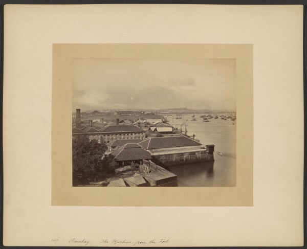 Francis Frith, Harbour, Bombay