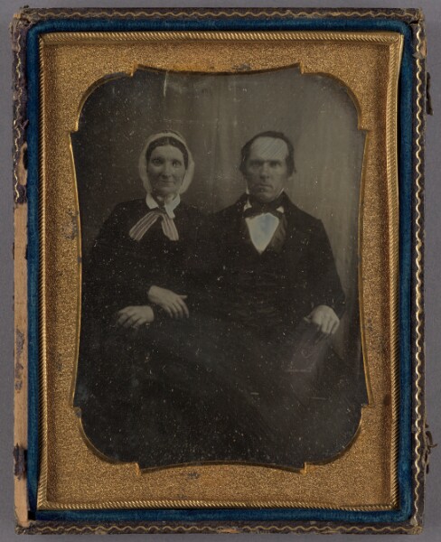 Unknown, [Portrait of a Seated, Middle-aged Couple]