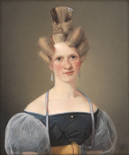 Wilhelm Bendz, Marie Raffenberg, kunstnerens forlovede
