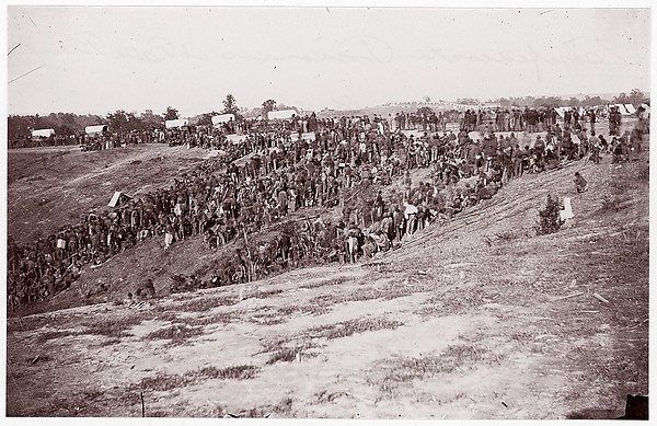 Timothy H. O'Sullivan, Confederate Prisoners at Belle Plain