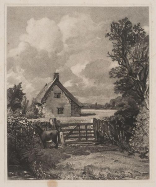 Constable, John RA, A Cottage in a Cornfield