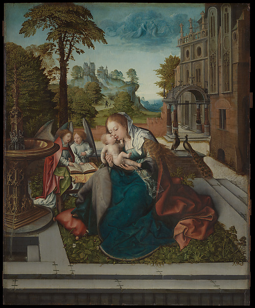 Bernard van Orley, Virgin and Child with Angels