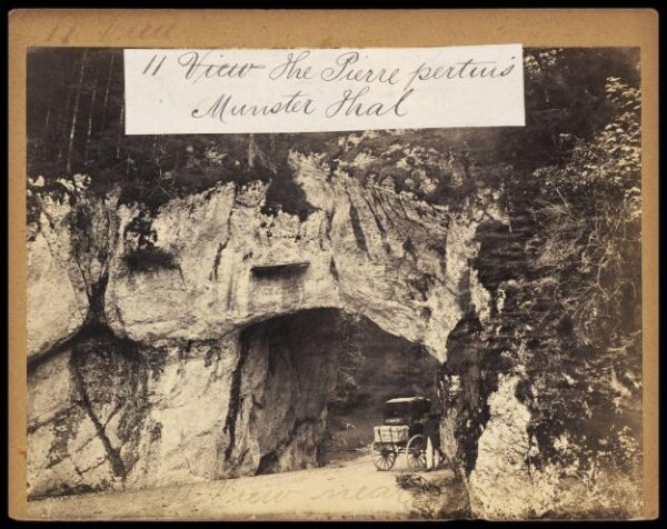 Francis Frith, View near Pierre Pertuis.  Munster Thal