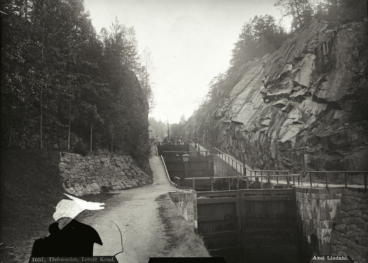 Axel Lindahl, Prot: Thelemarken Løveid Kanal
