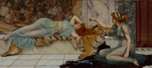 John William Godward, Mischief and Repose