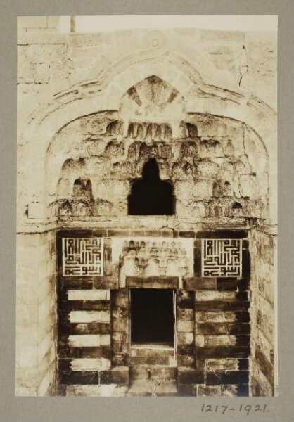 K.A.C. Creswell, Entrance porch of the madrasa of Jamal al-Din al-Ustadar, Cairo