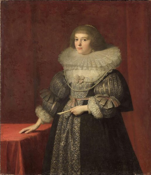 anonymous, Portrait of Ursula (1594-1657), Countess of Solms-Braunfels