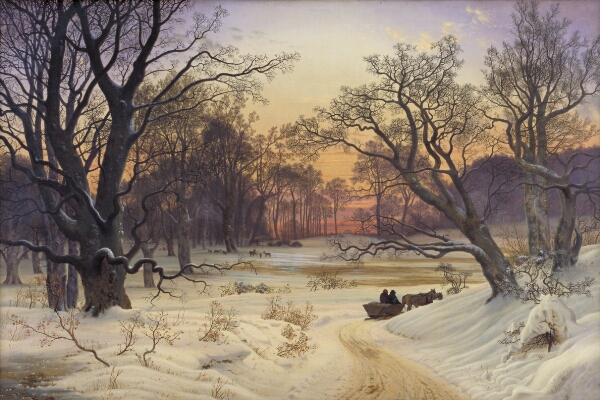 Vilhelm Kyhn, Vinteraften i en skov