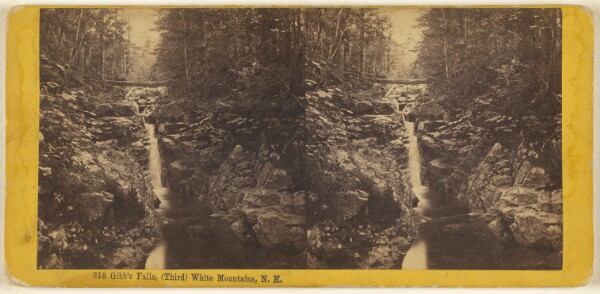 Edward Bierstadt, Gibb's Falls, (Third) White Mountains, N.H.