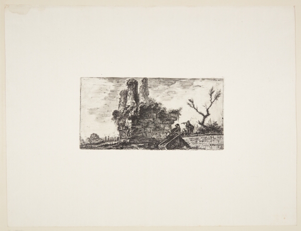 Giovanni Battista Piranesi, De tre Curiatii-brødres gravmæle i Albano