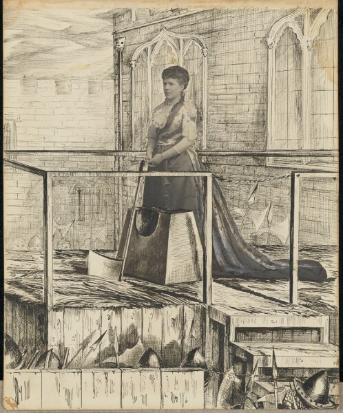 Unknown, [Woman about to be beheaded]