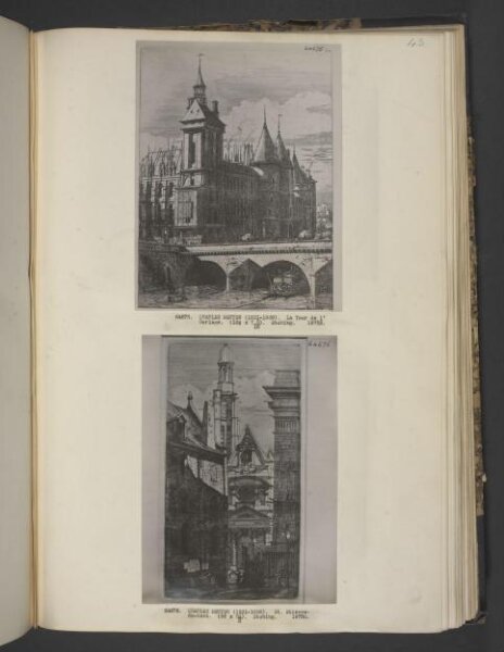 Meryon, Charles, Church of St Etienne du Mont