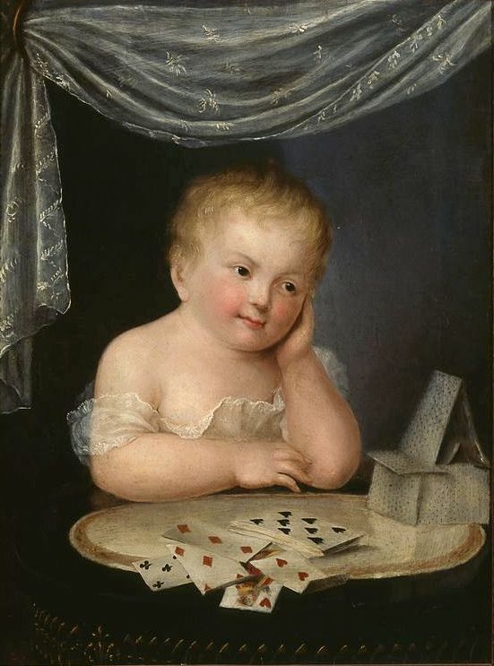 Beata z Potockich Czacka, Portrait of Zygmunt Krasiński as a child