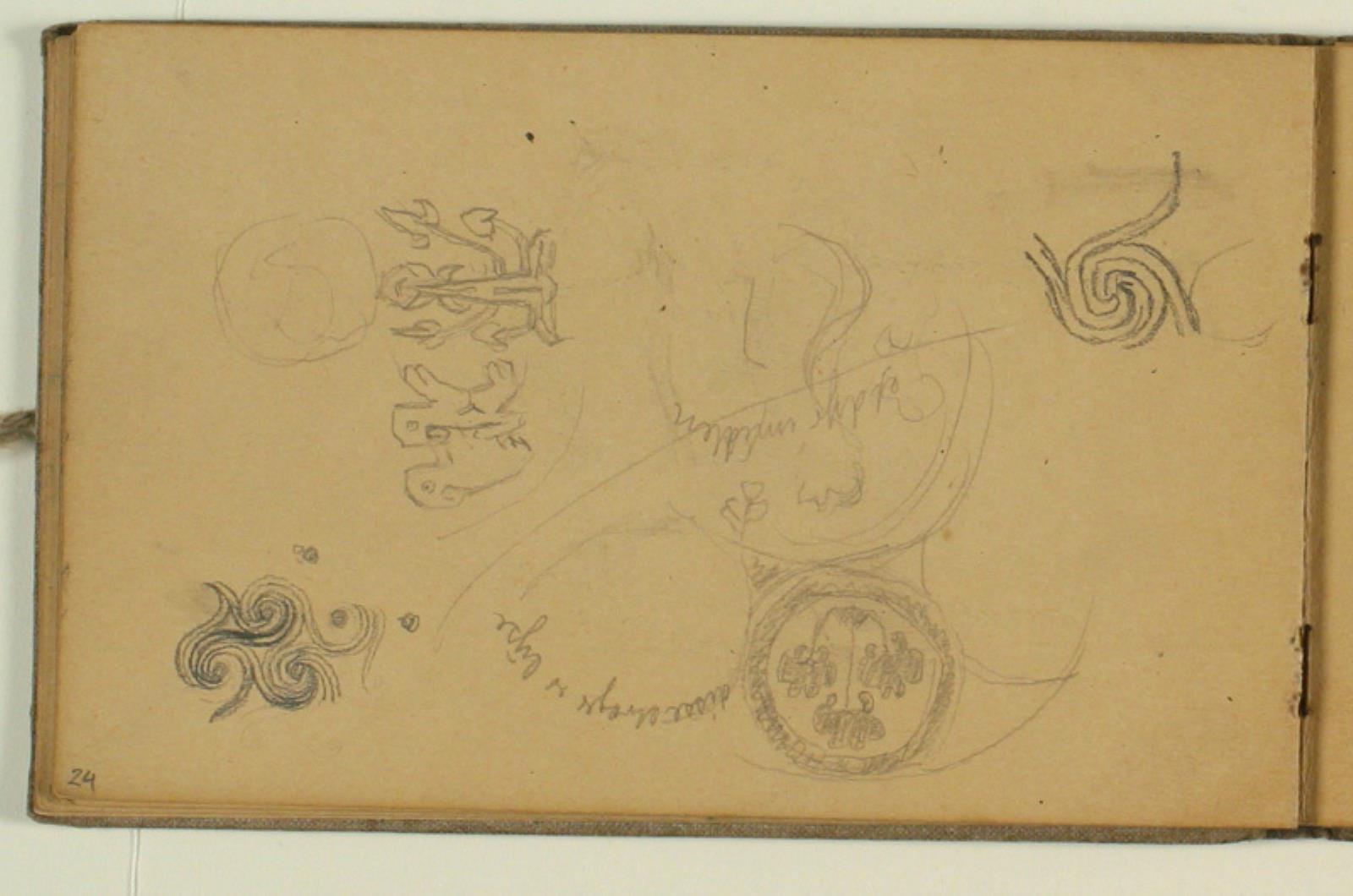 Niels Larsen Stevns, Ornamentstudier