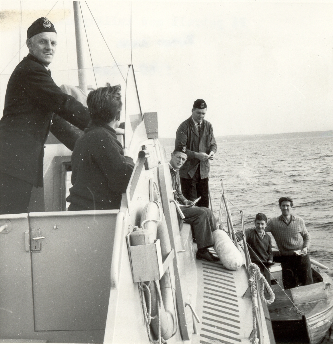 Unknown artist, På patrull med tullkryssaren 1960-talet.