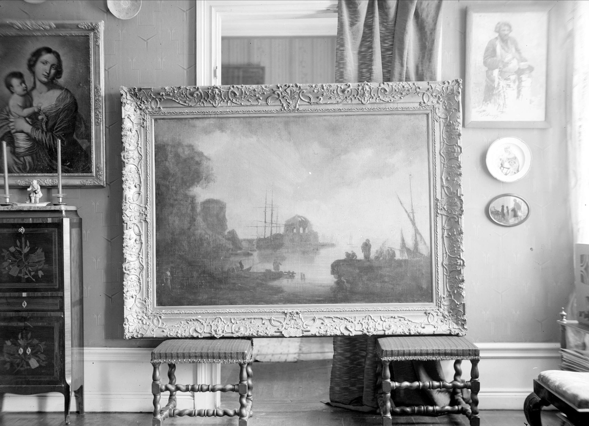 Gunnar Sundgren, Oljemålning, Gammalt & Nytt, Uppsala 1937