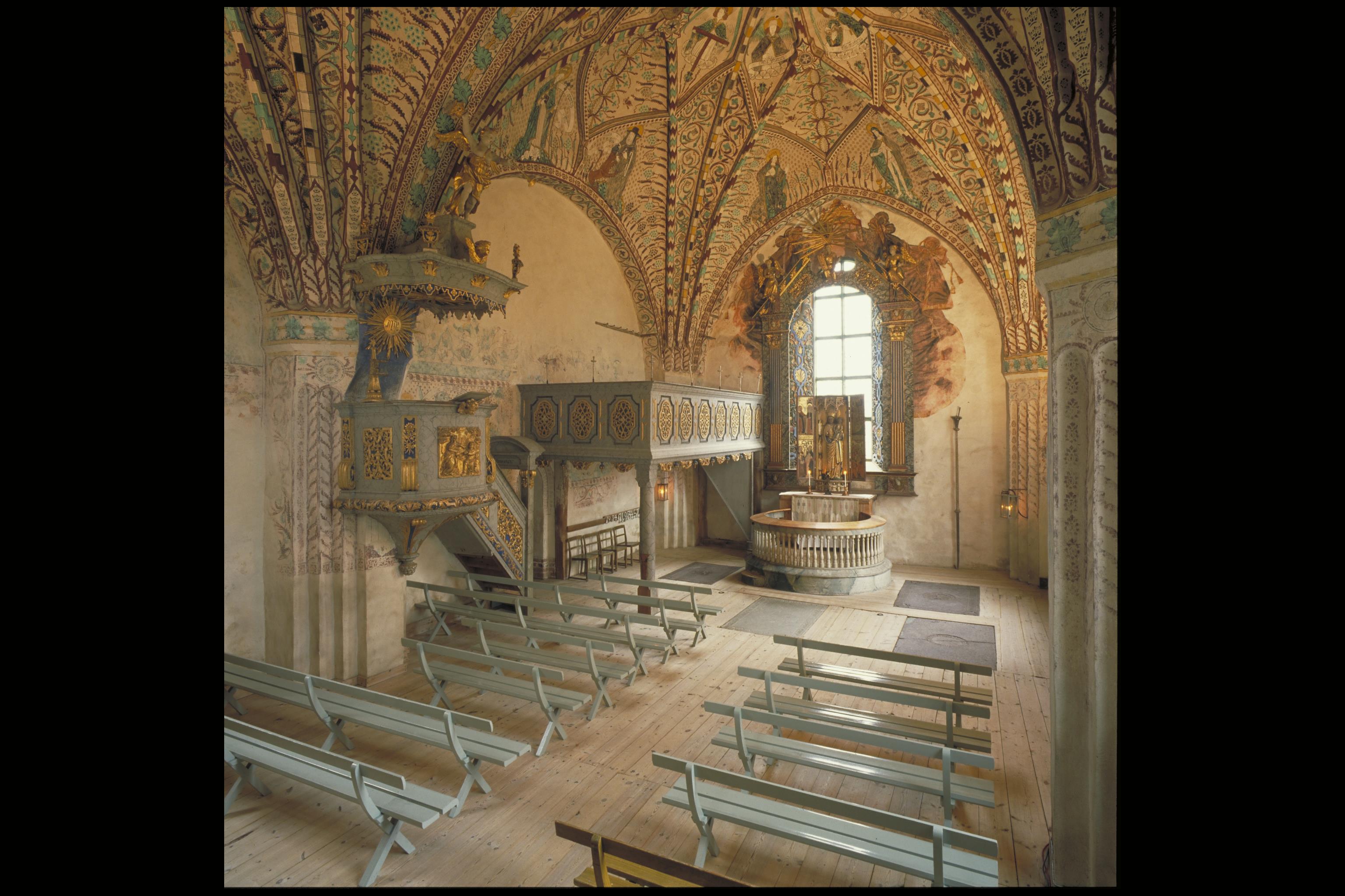 Gabriel Hildebrand, Enånger, gamla kyrkan