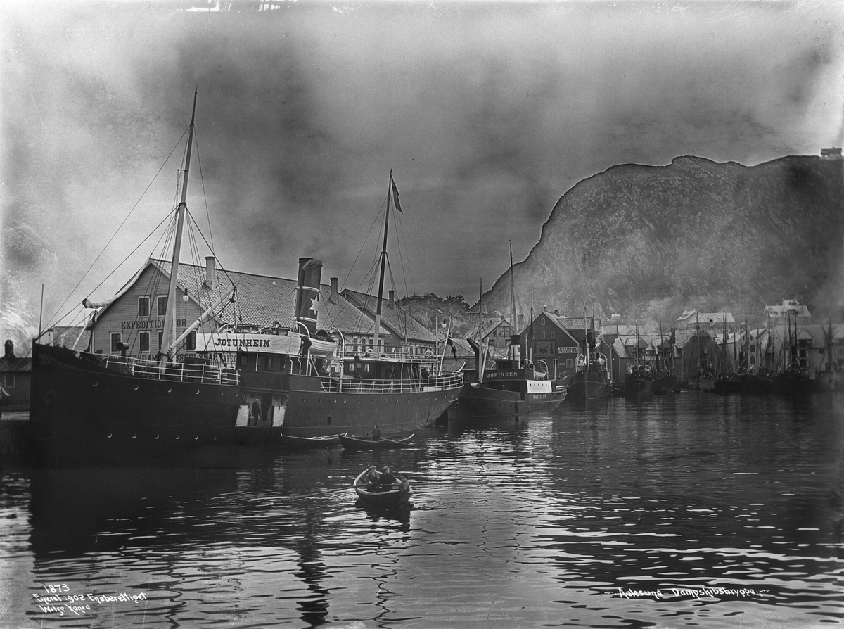 Anders Beer Wilse, Prot: Aalesund - Dampskibsbryggen 26. Sep. 1902