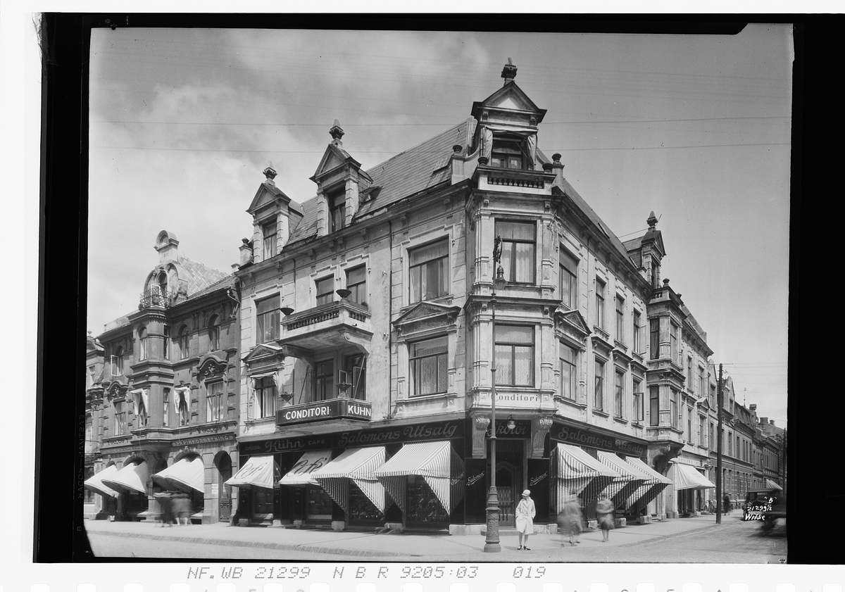 Anders Beer Wilse, Prot: Kuhns cafe Kristiansand