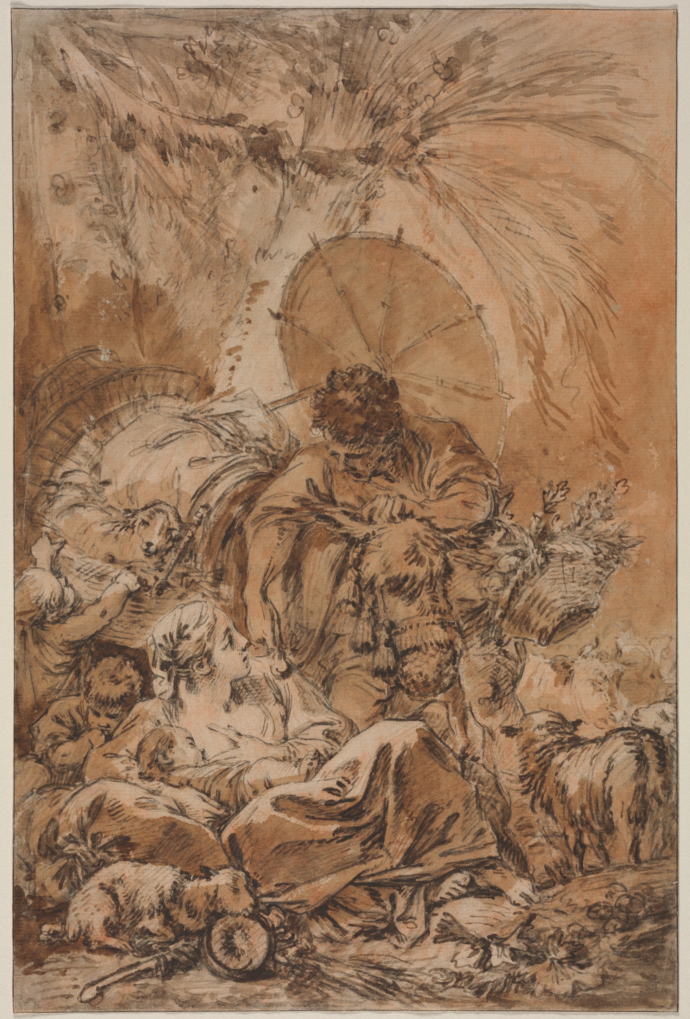 François Boucher, The Departure of Jacob