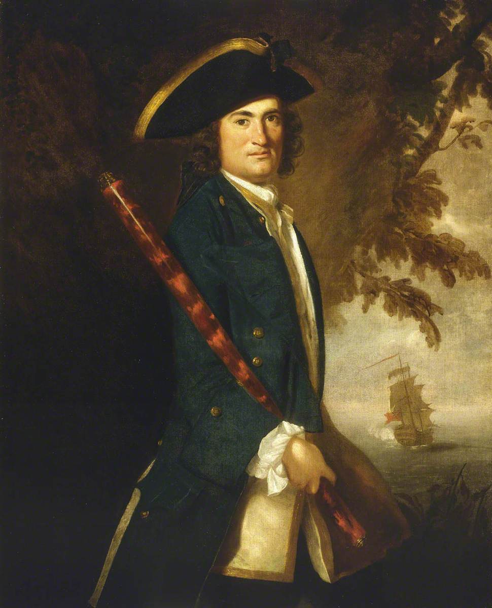 Joshua Reynolds, Portrait of a Naval Lieutenant, 1749