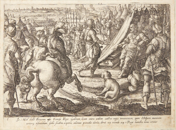 Hendrick Goltzius, Giovanni de' Medici for Frans I