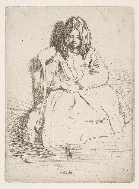 James McNeill Whistler, Annie Seated