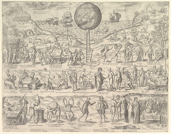 Anonymous, Italian, 16th century, The World, Cage of Fools