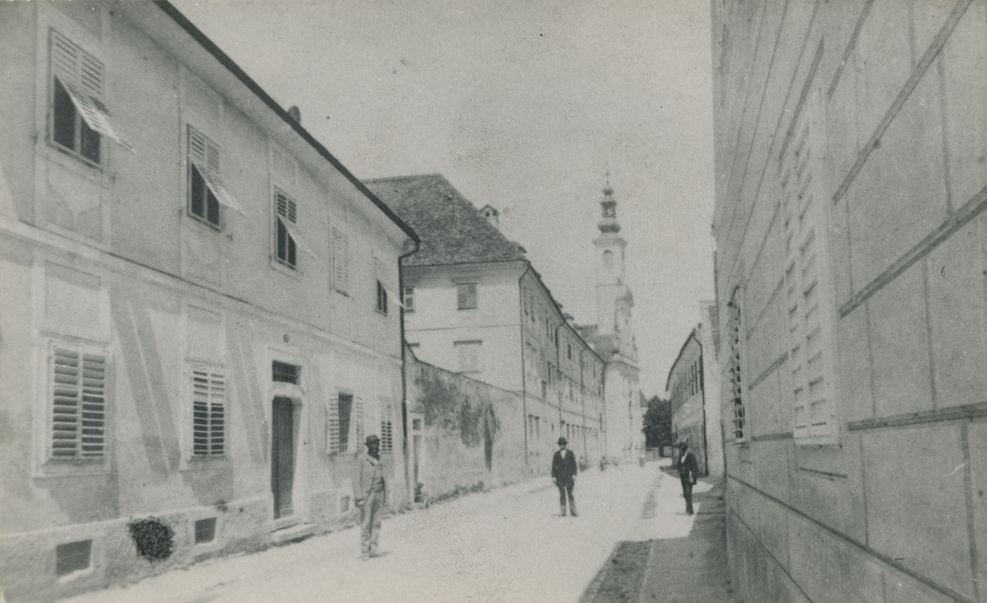 neutvrđen autor, Varaždin - pročelja u Uršulinskoj ulici