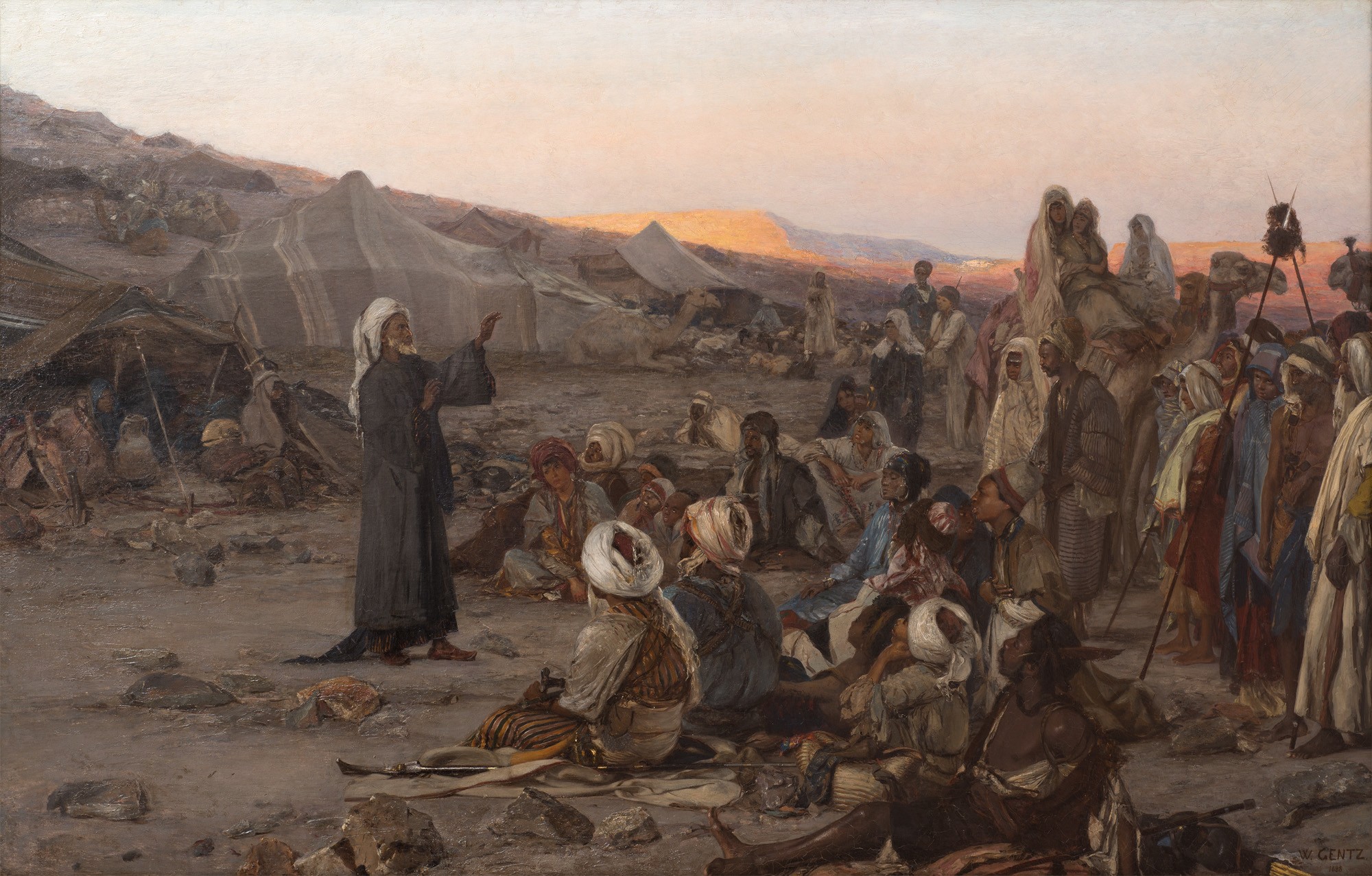 Wilhelm Gentz, "Prediger in der Wüste"