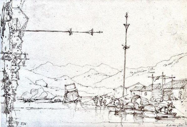 George Chinnery, Drawing