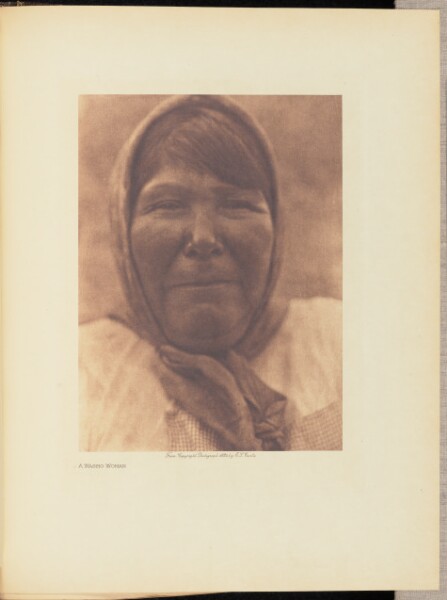 Edward S. Curtis, A Washo Woman