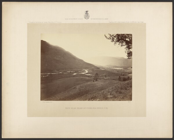 Timothy H. O'Sullivan, View Near Head of Conejos River, Colorado