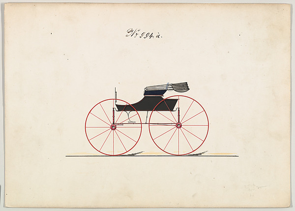 Brewster & Co., Design for Wagon, no. 994a