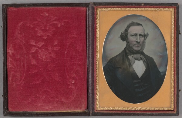 Unknown, [Portrait of a Middle-aged Man with Chin Beard]