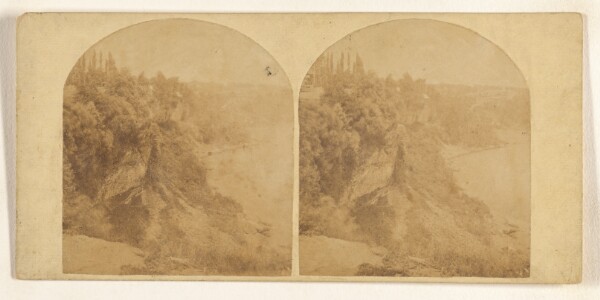 New York Stereoscopic Company, Niagara Falls, N.Y. View from Table Rock, Canada side.