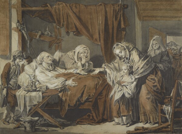Jean-Baptiste Greuze, The Charitable Woman (La Dame de Charité)