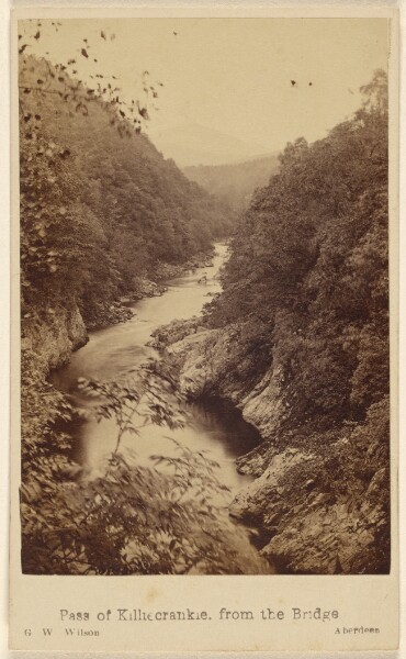 George Washington Wilson, Pass of Killiecrankie, from the Bridge.