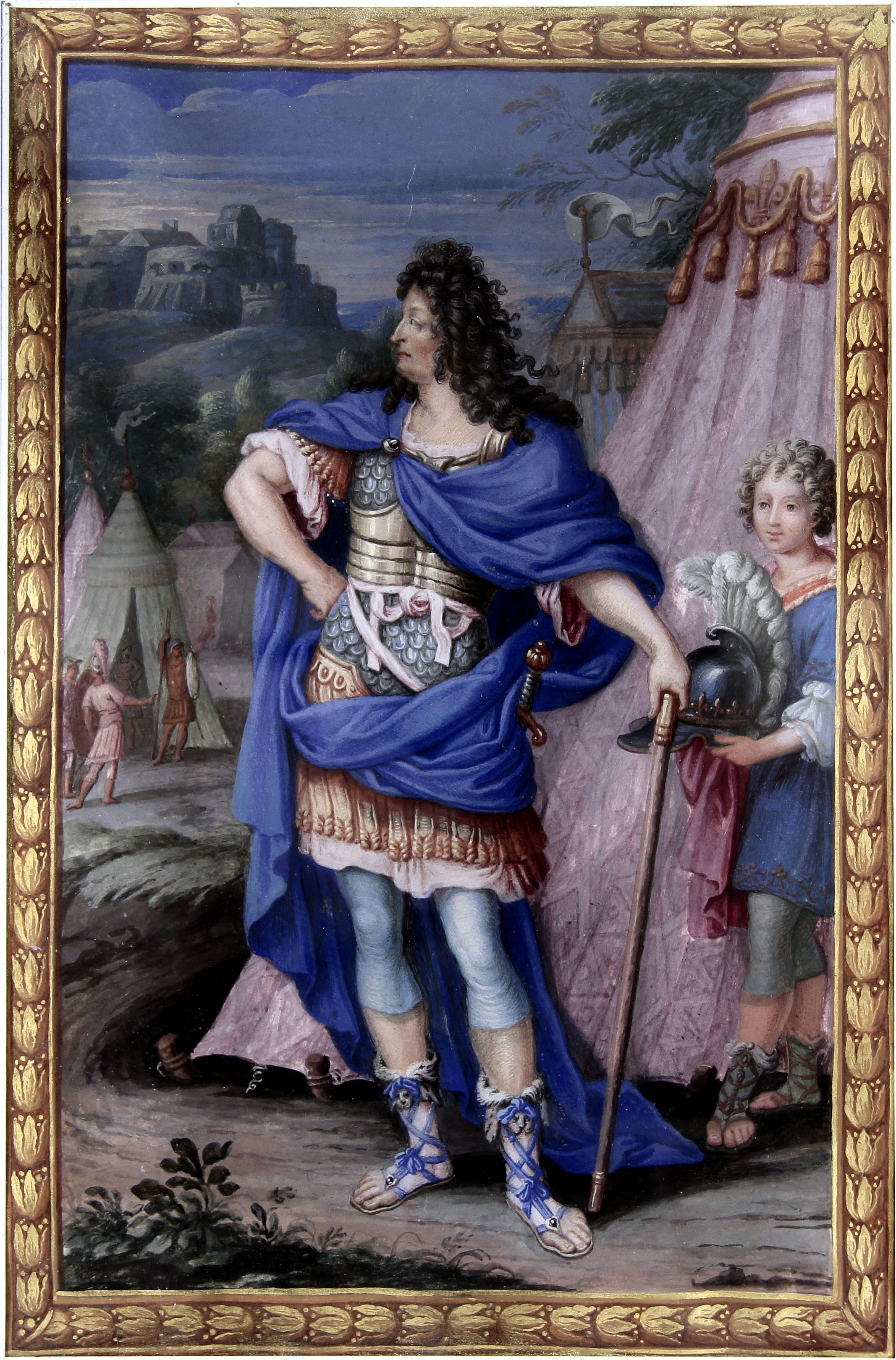 Anonyme, Louis XIV en Imperator