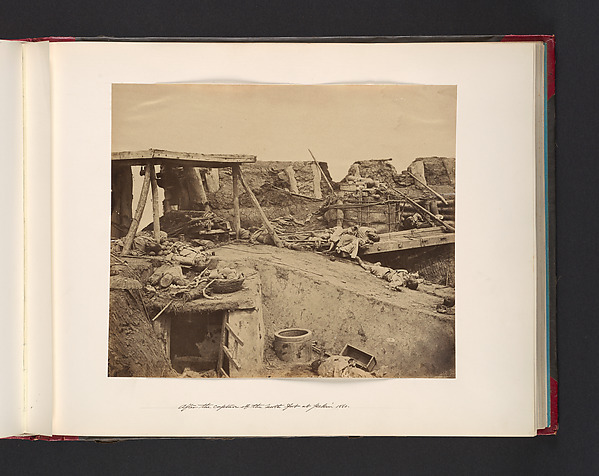 John Thomson, After the Capture of the North Fort at Pekin 1860